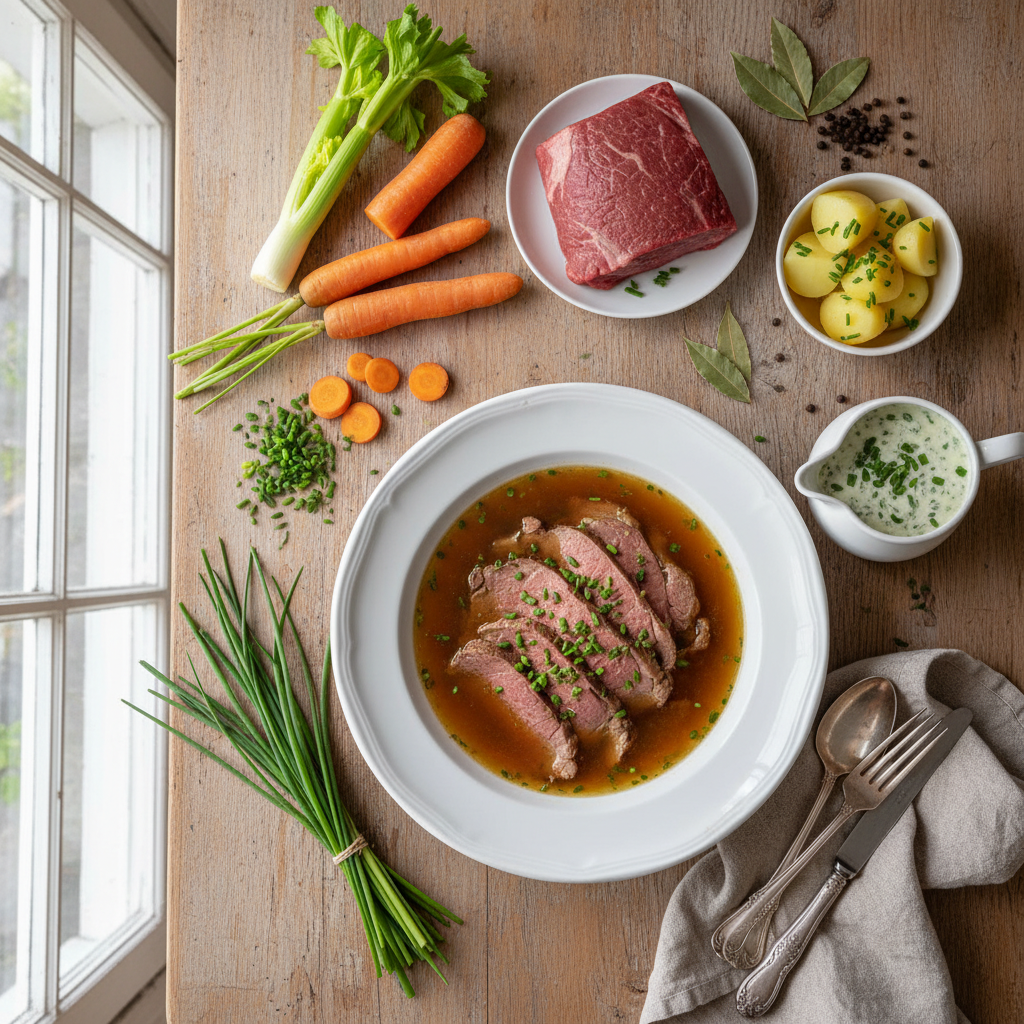 Tafelspitz mit Schnittlauchsauce
